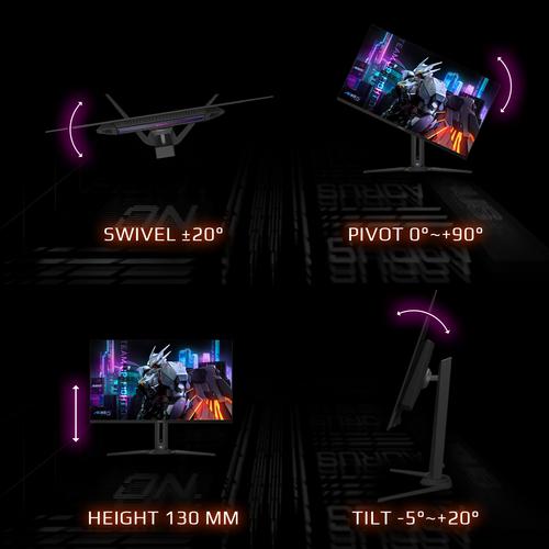 GIGABYTE AORUS FO32U EK computer monitor 80 cm (31.5") 3840 x 2160 Pixels 4K Ultra HD OLED Zwart - Image 8