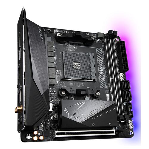 GIGABYTE B550I AORUS PRO AX moederbord AMD B550 Socket AM4 mini ITX - Image 3