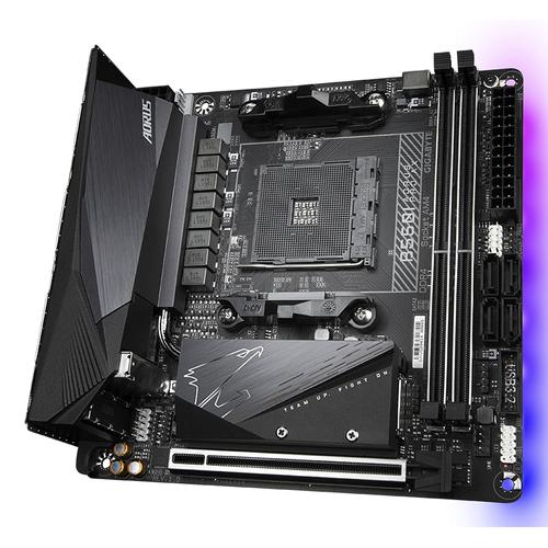 GIGABYTE B550I AORUS PRO AX moederbord AMD B550 Socket AM4 mini ITX - Image 4