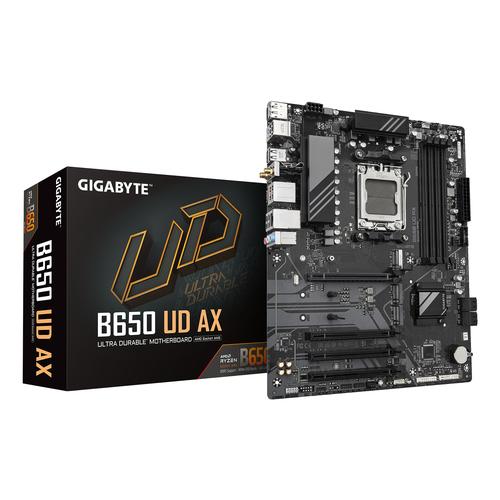 GIGABYTE B650 UD AX moederbord AMD B650 Socket AM5 ATX - Image 1