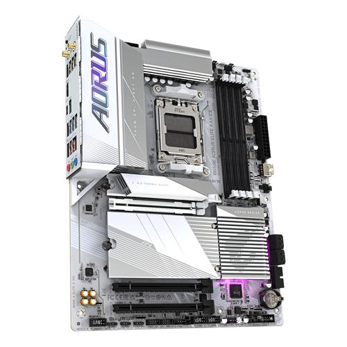 GIGABYTE B650E AORUS ELITE X AX ICE AMD B650 Socket AM5 ATX - Image 3