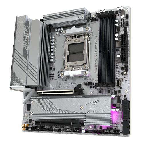 GIGABYTE B650M AORUS ELITE AX ICE moederbord AMD B650 Socket AM5 micro ATX - Image 4