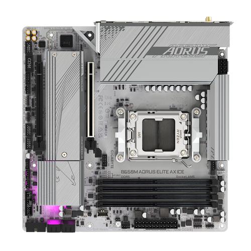 GIGABYTE B650M AORUS ELITE AX ICE moederbord AMD B650 Socket AM5 micro ATX - Image 5