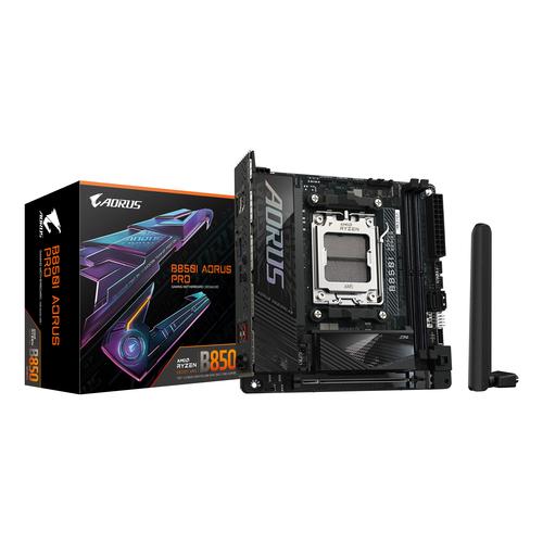 GIGABYTE B850I AORUS PRO moederbord AMD B850 Socket AM5 mini ITX - Image 1