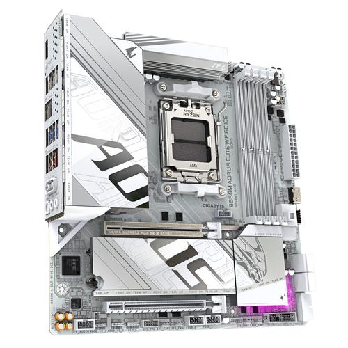 GIGABYTE B850M AORUS ELITE WIFI6E ICE AMD B850 Socket AM5 micro ATX - Image 3