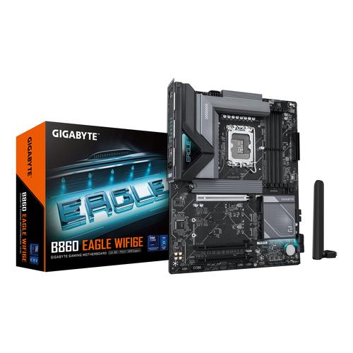 GIGABYTE B860 EAGLE WIFI6E moederbord Intel B860 LGA 1851 (Socket V1) ATX