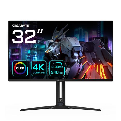 GIGABYTE FO32U2 computer monitor 80 cm (31.5") 3840 x 2160 Pixels 4K Ultra HD OLED Zwart - Image 1