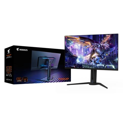 GIGABYTE FO32U2P computer monitor 80 cm (31.5") 3840 x 2160 Pixels 4K Ultra HD OLED Zwart - Image 7