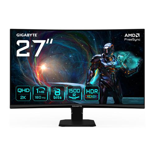 GIGABYTE GS27QCA LED display 68,6 cm (27") 2560 x 1440 Pixels Quad HD Zwart - Image 1