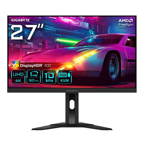 GIGABYTE M27UA computer monitor 68,6 cm (27") 3840 x 2160 Pixels 4K Ultra HD LED Zwart - Image 1