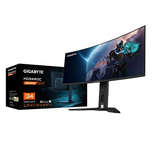 GIGABYTE MO34WQC computer monitor 86,4 cm (34") 3440 x 1440 Pixels Wide Quad HD OLED Zwart - Image 8