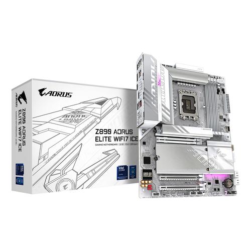 GIGABYTE Z890 AORUS ELITE WIFI7 ICE Intel Z890 LGA 1851 (Socket V1) ATX - Image 1