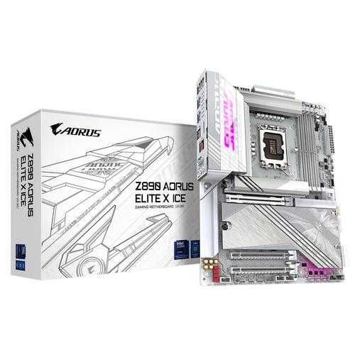 GIGABYTE Z890 AORUS ELITE X ICE Intel Z890 LGA 1851 (Socket V1) ATX - Image 1