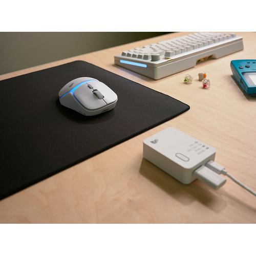 Glorious Gaming - draadloze gamingmuis Model D3 - Uitwisselbaar InfinitePlay-batterijsysteem, 8k polling, 130M click optische schakelaars, licht gewicht van 69 g, 30K DPI optische sensor, RGB - Wit - Image 9