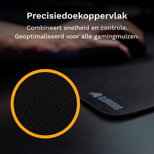 Glorious Gaming GLO-MP2-CLTH-STC-XL-BLK muismat Game-muismat Zwart - Image 6