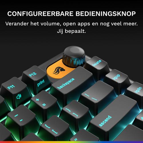 Glorious Gaming Glorious GMBK 75% customizable RGB-toetsenbord - Image 7