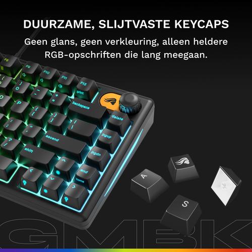 Glorious Gaming Glorious GMBK 75% customizable RGB-toetsenbord - Image 8