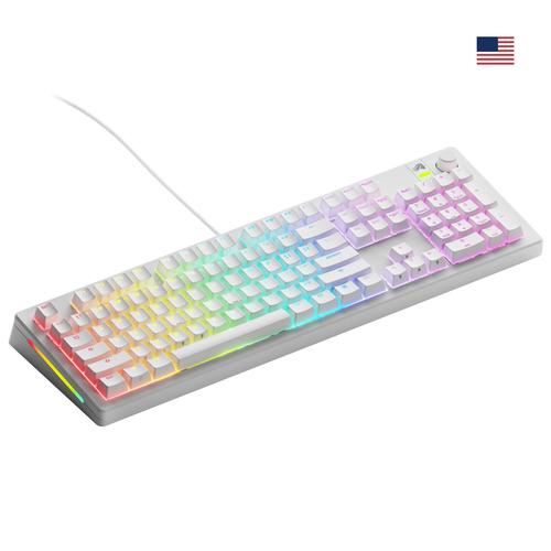 Glorious Gaming GMMK 3 100% Prebuilt toetsenbord Gamen USB QWERTY Amerikaans Engels Wit - Image 1