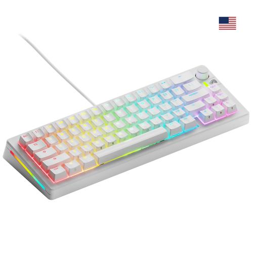 Glorious Gaming GMMK 3 65% Prebuilt toetsenbord Gamen USB QWERTY Amerikaans Engels Wit - Image 1