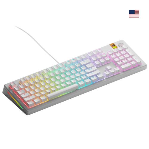 Glorious Gaming GMMK 3 HE 100% Prebuilt toetsenbord Gamen USB QWERTY Amerikaans Engels Wit - Image 1