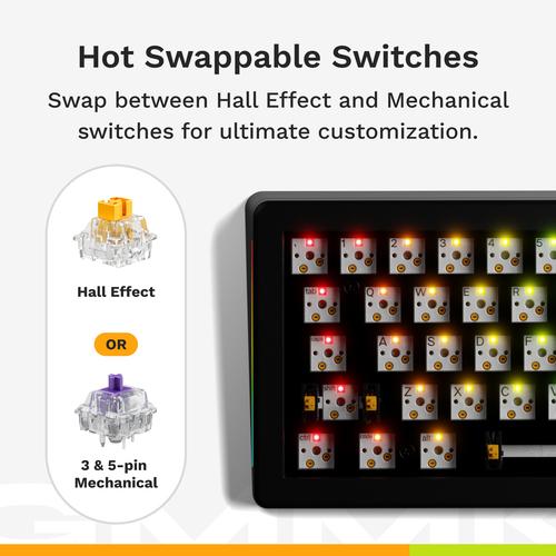 Glorious Gaming GMMK 3 HE 65% Prebuilt toetsenbord Gamen USB QWERTY Amerikaans Engels Zwart - Image 10