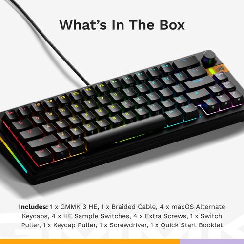 Glorious Gaming GMMK 3 HE 65% Prebuilt toetsenbord Gamen USB QWERTY Amerikaans Engels Zwart - Image 2