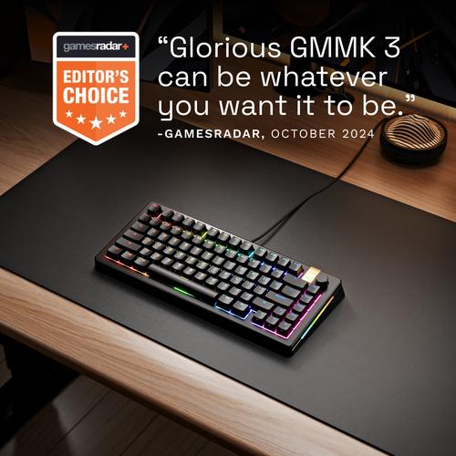 Glorious Gaming GMMK 3 PRO HE 75% Prebuilt toetsenbord Gamen USB QWERTY Amerikaans Engels Zwart - Image 2