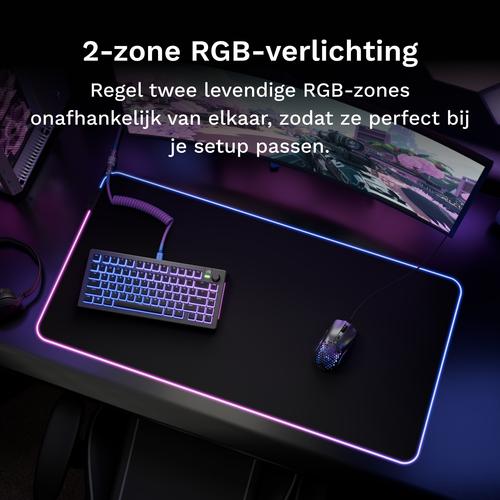 Glorious Gaming Mouse Pad GMP 2 GLED - XL verlengd - Image 6