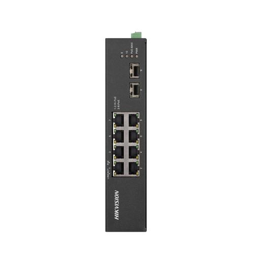 Hikvision DS-3T0510HP-E/HS netwerk-switch Unmanaged Gigabit Ethernet (10/100/1000) Power over Ethernet (PoE) Zwart - Image 1
