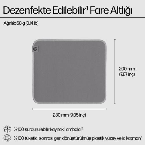 HP 100 desinfecteerbare muispad - Image 10