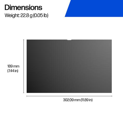 HP 14-inch Widescreen Laptop Privacy Filter - Image 8