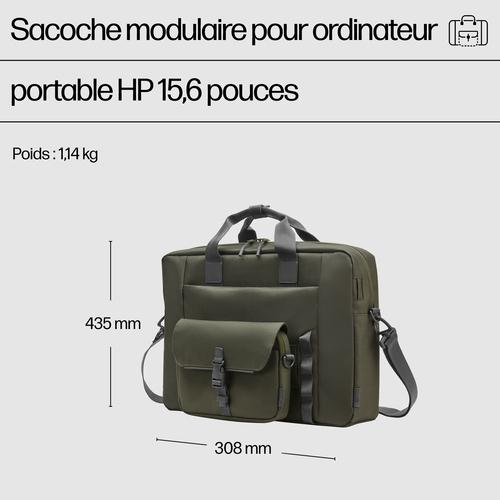 HP 15,6 inch modulaire laptoptas - Image 5