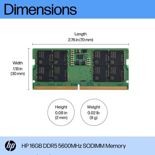 HP 16 GB DDR5 5600 SODIMM-geheugen - Image 3