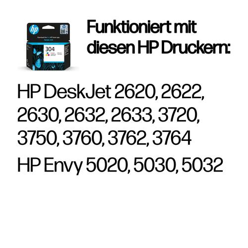 HP 304 originele drie-kleuren inktcartridge - Image 7