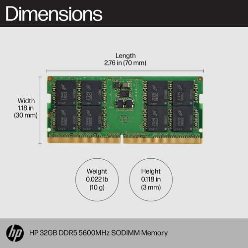 HP 32 GB DDR5 5600 MHz SODIMM-geheugen - Image 3