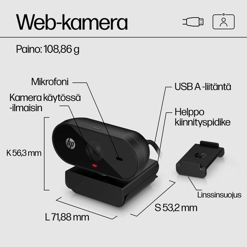 HP 320 FHD-webcam - Image 7