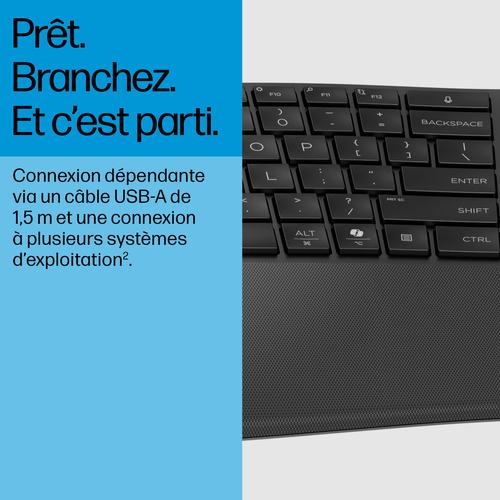HP 485 Comfort Wired Keyboard - Image 3