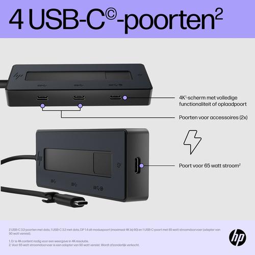 HP 4K USB-C Multiport Hub - Image 2
