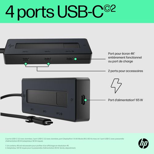 HP 4K USB-C Multiport Hub - Image 9