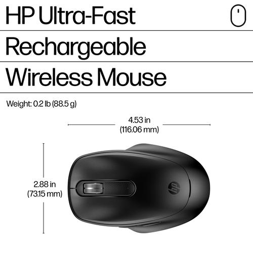 HP 510 Ultra-Fast Rechargeable Wireless Mouse - Image 3