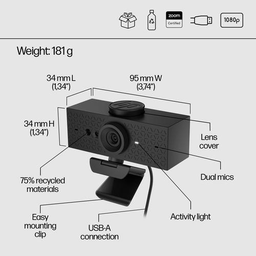 HP 620 FHD-webcam - Image 3