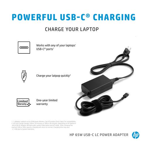 HP 65 W USB-C LC-voedingsadapter - Image 9