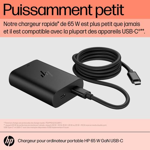 HP 65W GaN USB-C laptoplader - Image 5