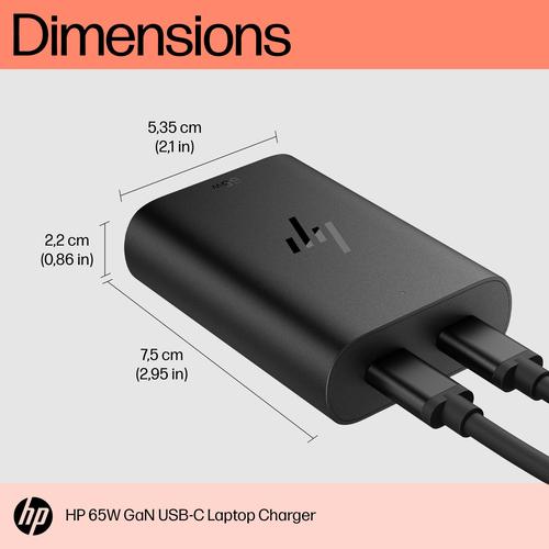 HP 65W GaN USB-C laptoplader - Image 10
