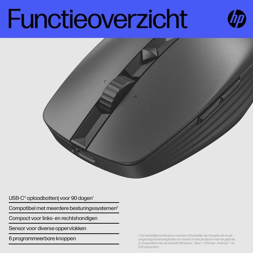 HP 715 oplaadbare muis voor meerdere apparaten - Image 8
