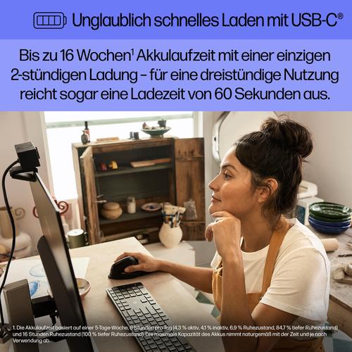 HP 920 Ergonomic Wireless Mouse - Image 3