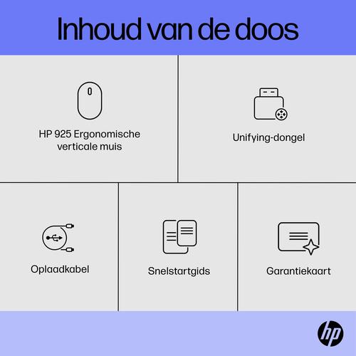 HP 925 ergonomische verticale muis - Image 5