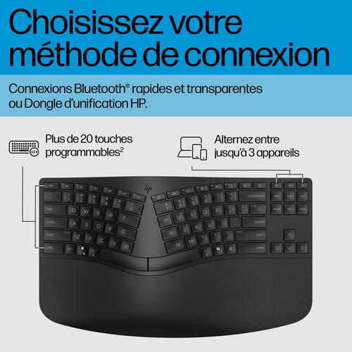 HP 965 Ergonomic Wireless Keyboard - Image 2