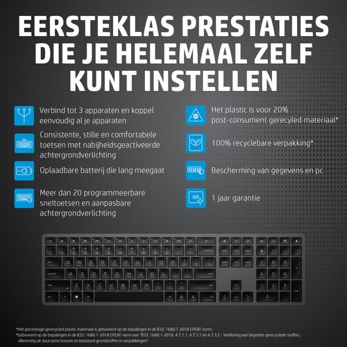 HP 975 dual-mode draadloos toetsenbord - Image 10