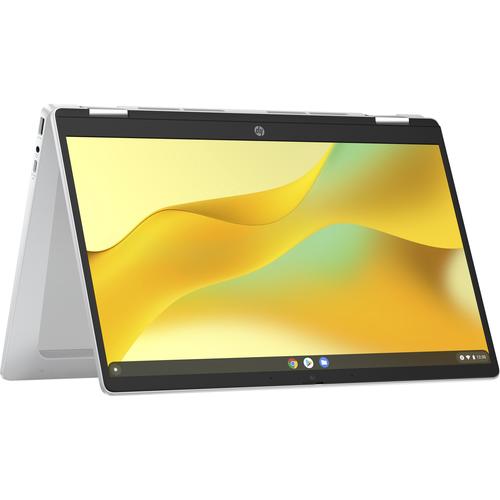 HP Chromebook x360 14b-cd0005nd Intel® N N100 35,6 cm (14") Touchscreen Full HD 4 GB LPDDR5-SDRAM 128 GB Flash Wi-Fi 6 (802.11ax) ChromeOS Zilver - Image 8